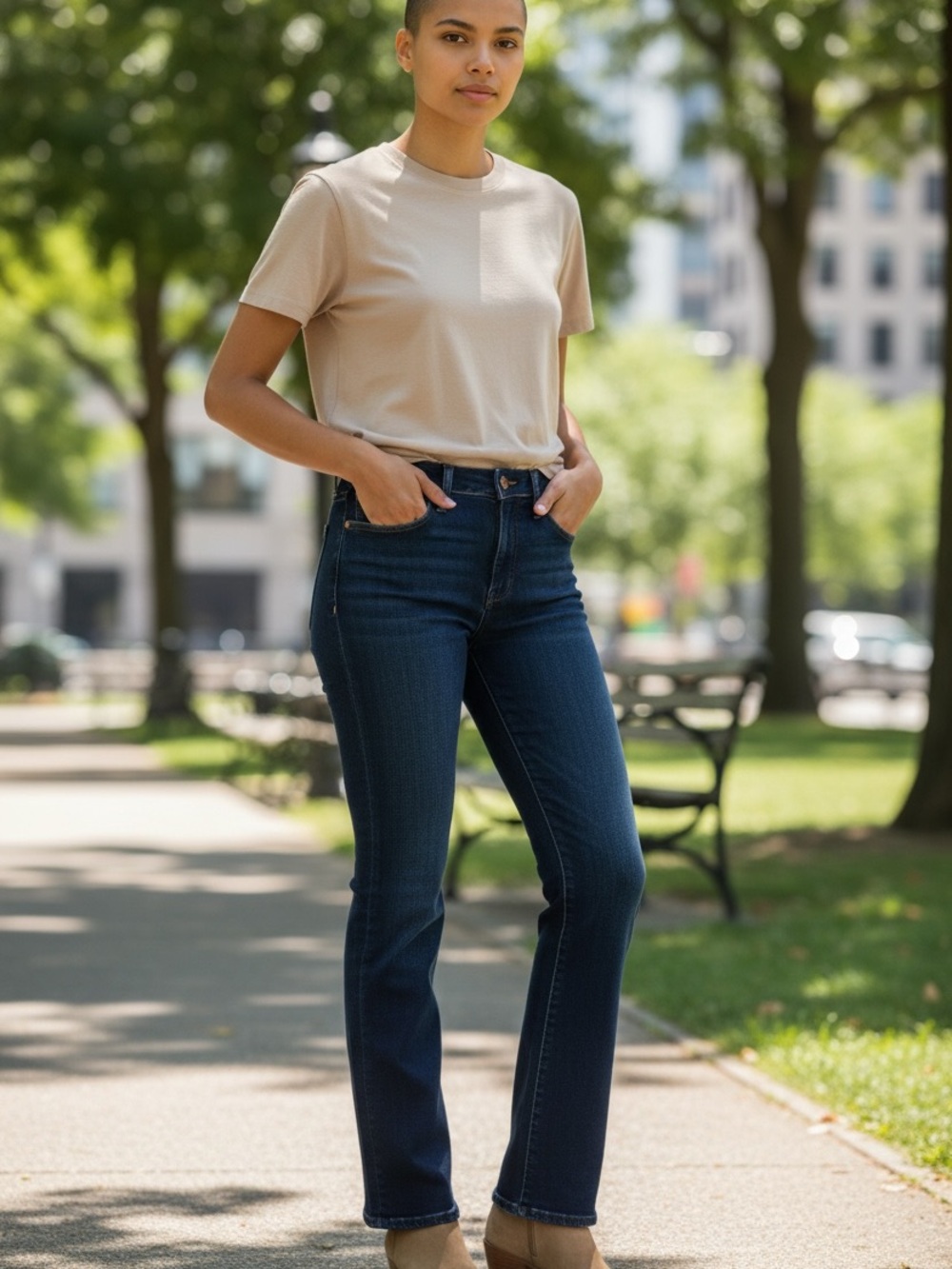 Citizens of Humanity Women's Blue Jeans Hutton #251 Wide Alley stretch Sz 29